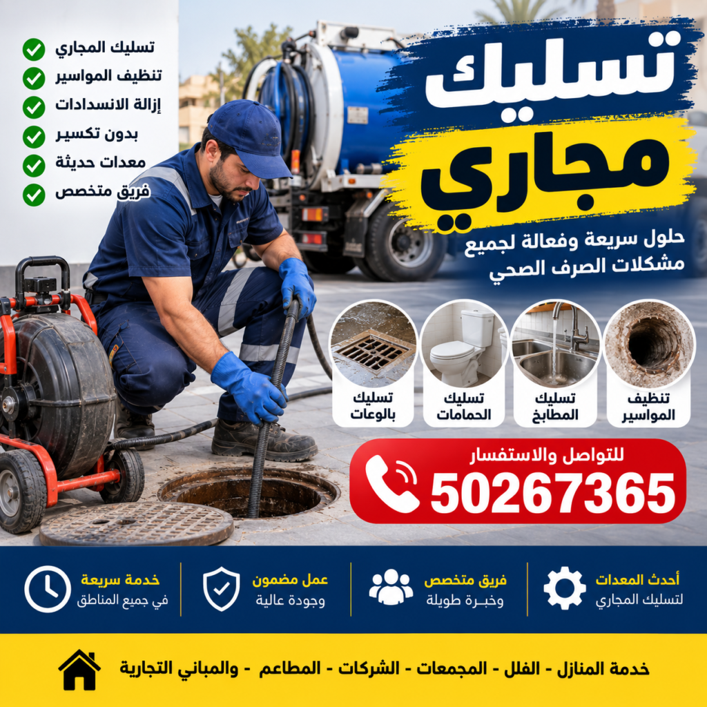 تسليك مجاري