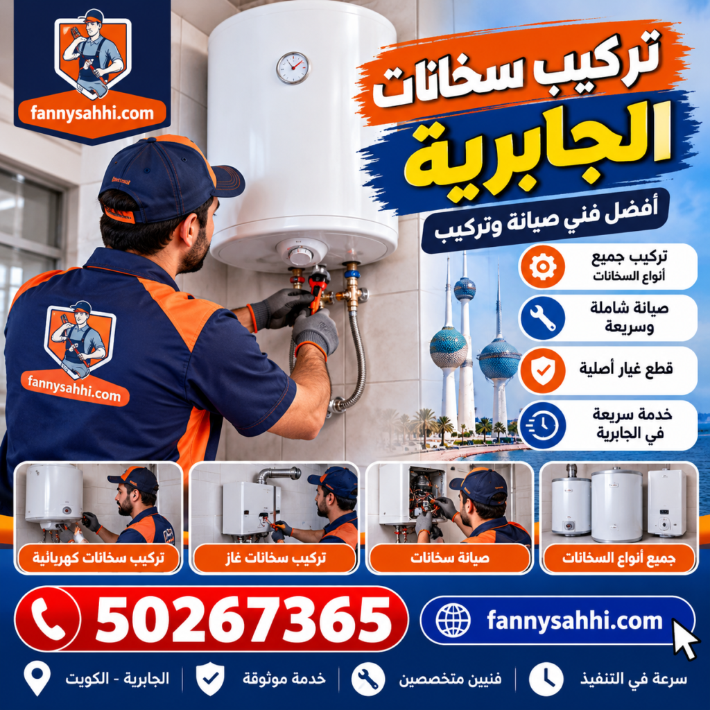 تركيب سخانات الجابرية